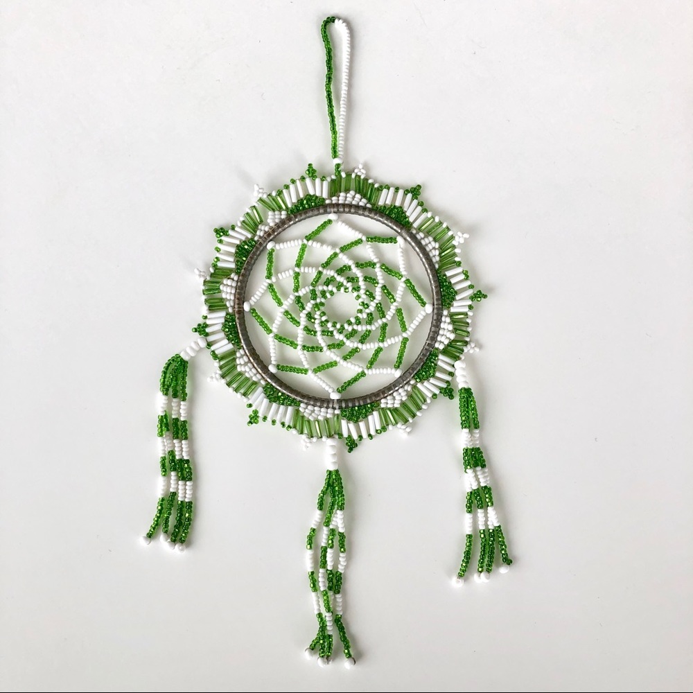 Beautifully Crafted Beaded Dream Catcher Ornament - Picture 8 of 12
